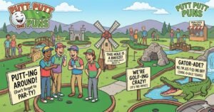 putt putt puns