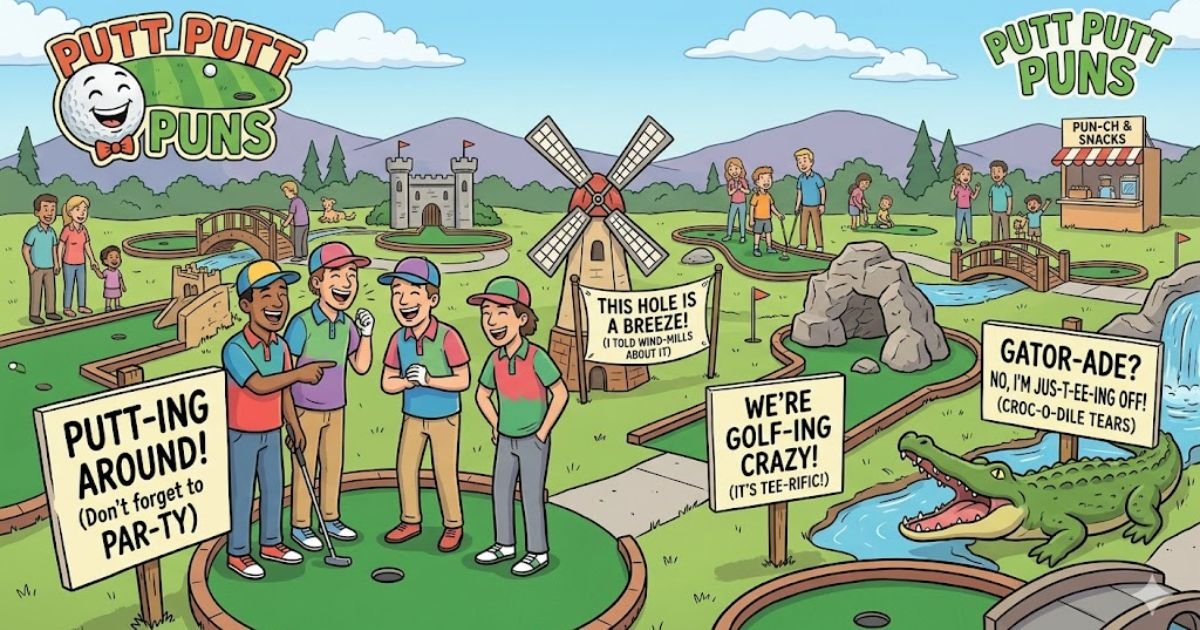 putt putt puns