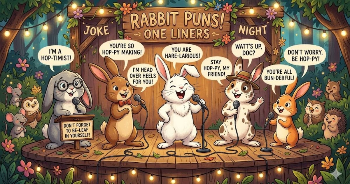 rabbit puns one liners