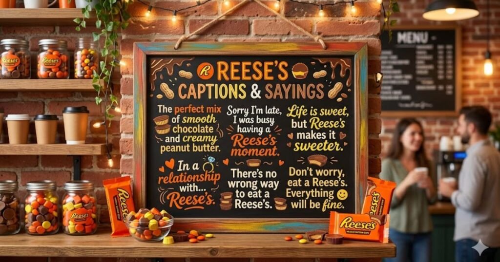 Reese’s Captions and Sayings