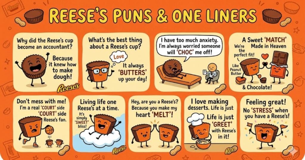 Reese’s Puns One Liners