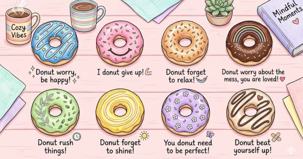 Self-Care Donut Puns