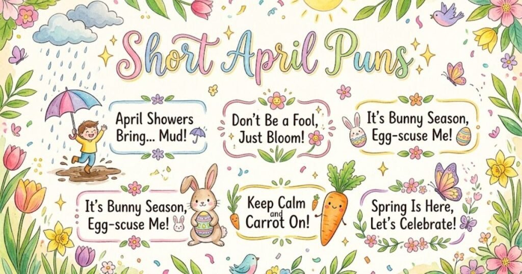 Short April Puns ✨