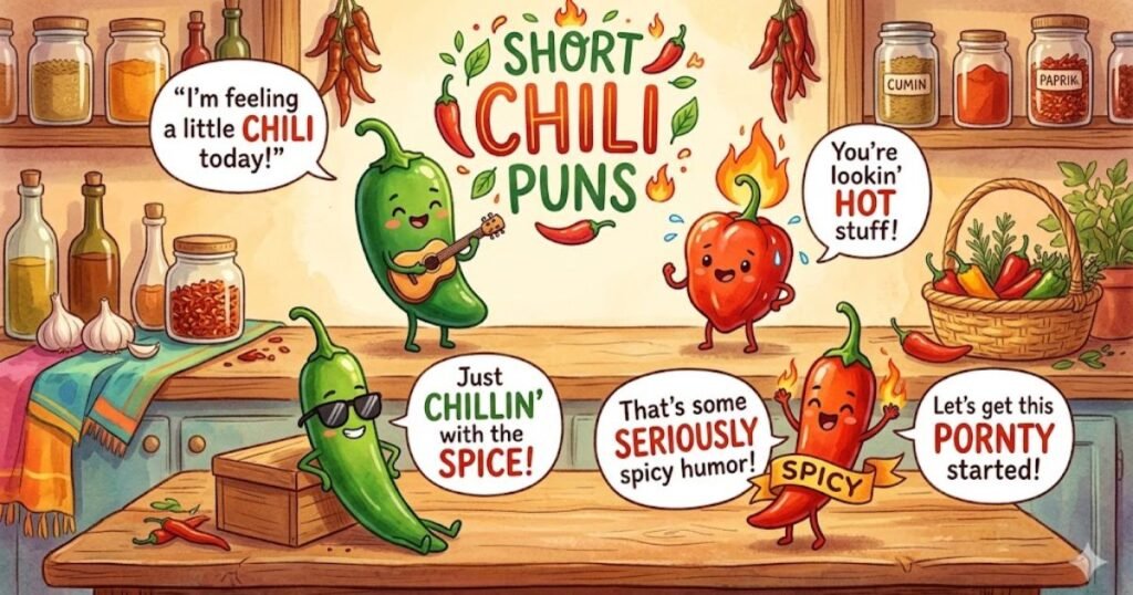 Short Chili Puns