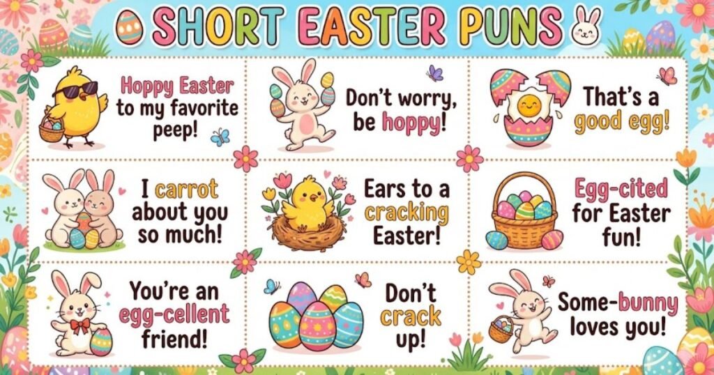Short Easter Puns