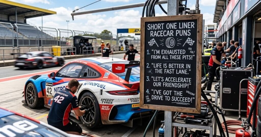 Short One Liner Racecar Puns