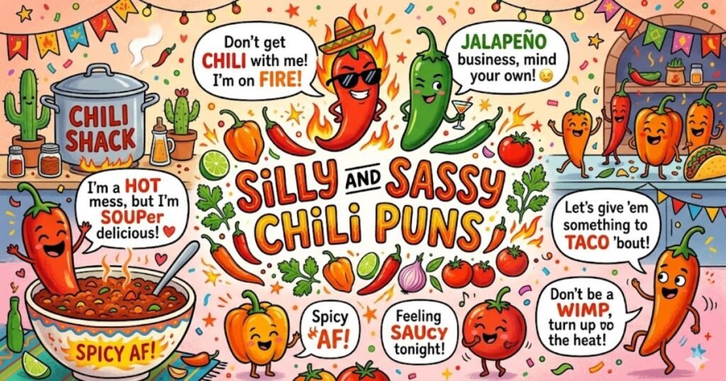 Silly and Sassy Chili Puns